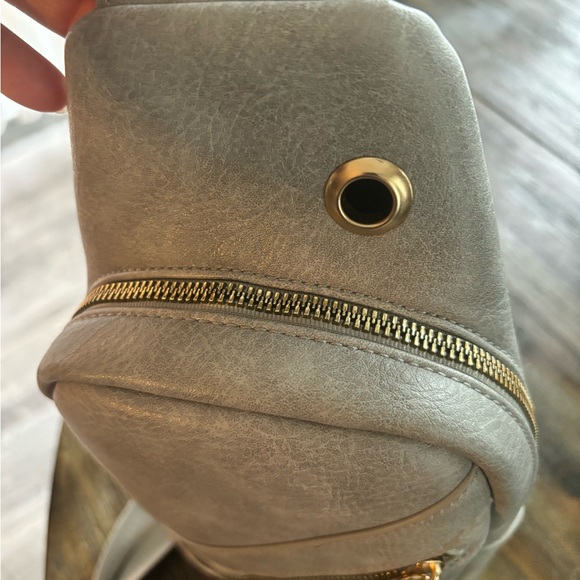 Crossbody purse light gray - Picture 7 of 10